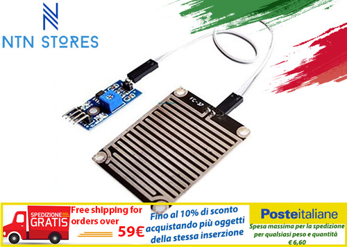 Sensore pioggia rain modulo