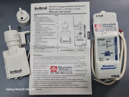 Sensore pioggia irritrol - sensore,